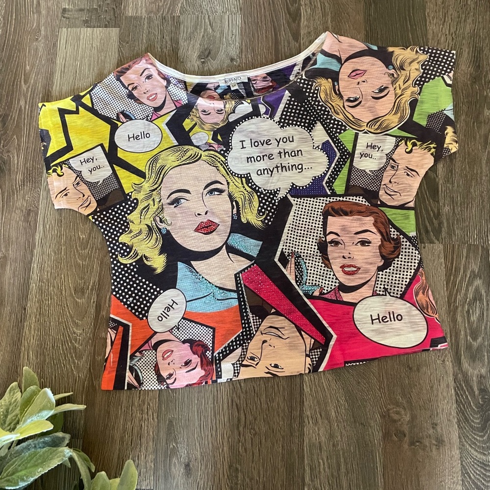 Buffalo Comic T-Shirt